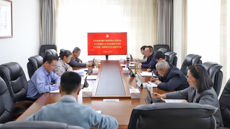 集團(tuán)黨委召開2025年度民主生活會(huì)會(huì)前學(xué)習(xí)會(huì)暨2026年第一次理論學(xué)習(xí)中心組學(xué)習(xí)會(huì)