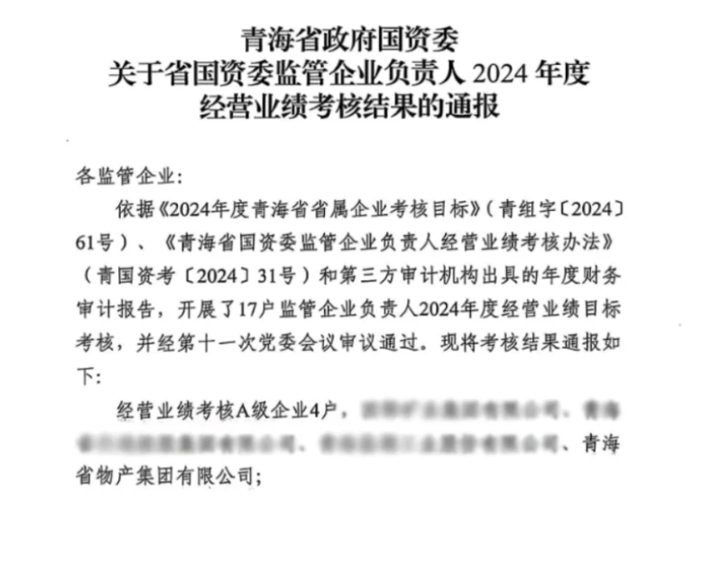 喜報(bào)！省物產(chǎn)集團(tuán)榮獲經(jīng)營(yíng)業(yè)績(jī)考核A級(jí)